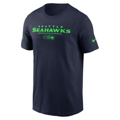 Seattle Seahawks Sideline Dri-FIT T-Shirt College Navy