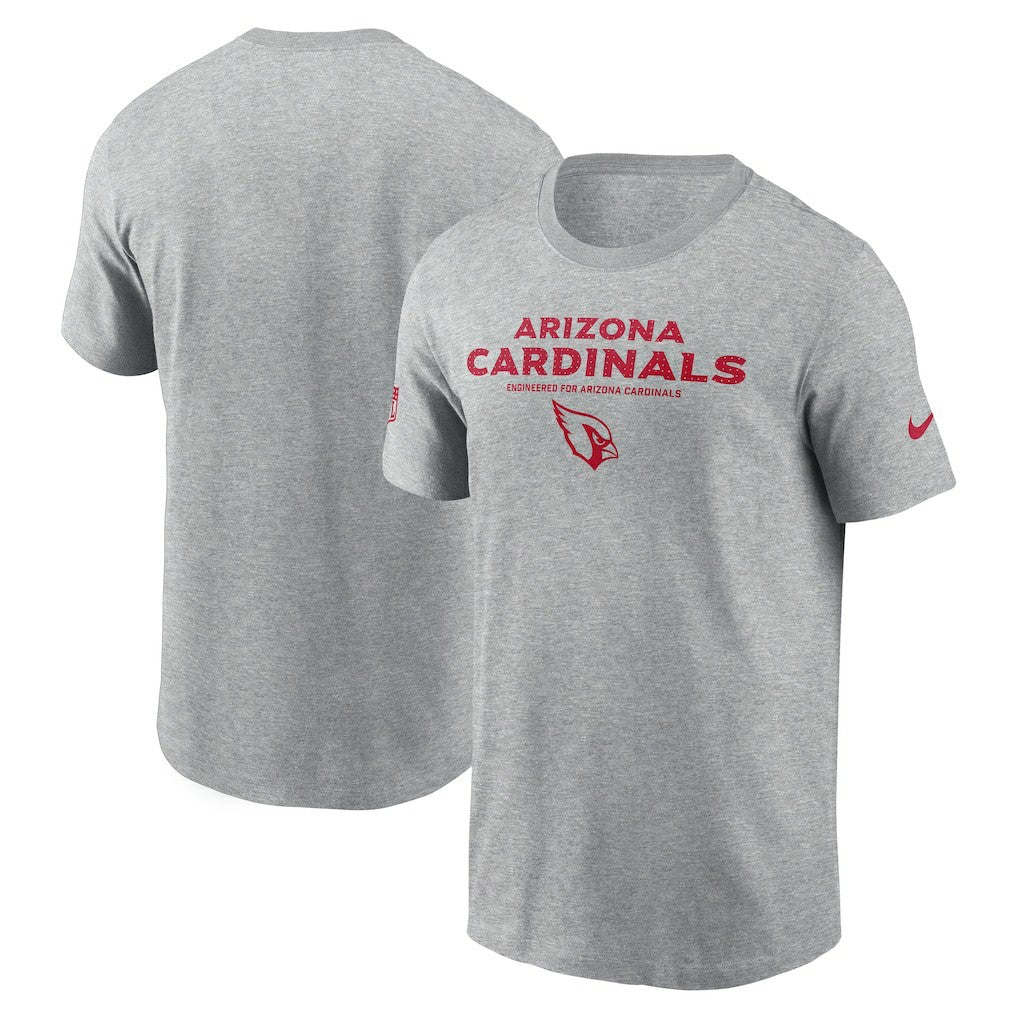 Arizona Cardinals Sideline Dri-FIT T-Shirt Heather Gray