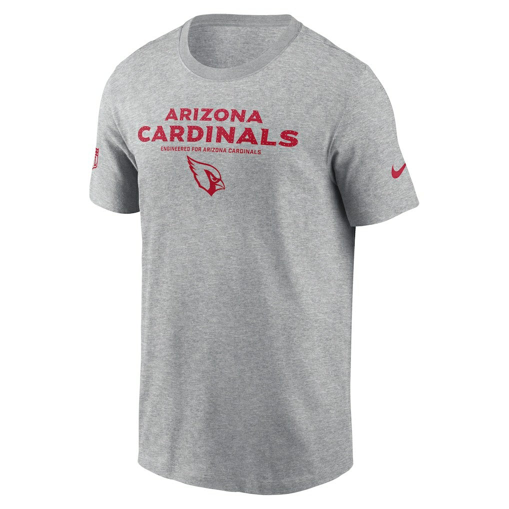 Arizona Cardinals Sideline Dri-FIT T-Shirt Heather Gray