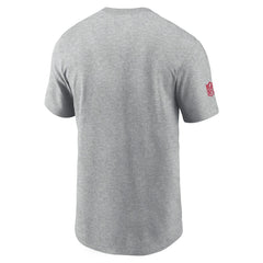 Arizona Cardinals Sideline Dri-FIT T-Shirt Heather Gray