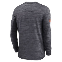 Cincinnati Bengals Sideline Velocity Performance Long Sleeve T-Shirt - Black