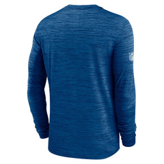 Indianapolis Colts Sideline Velocity Performance Long Sleeve T-Shirt - Royal