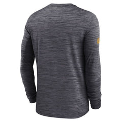 Pittsburgh Steelers Sideline Velocity Performance Long Sleeve T-Shirt - Black