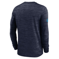 Tennessee Titans Sideline Velocity Performance Long Sleeve T-Shirt - Navy