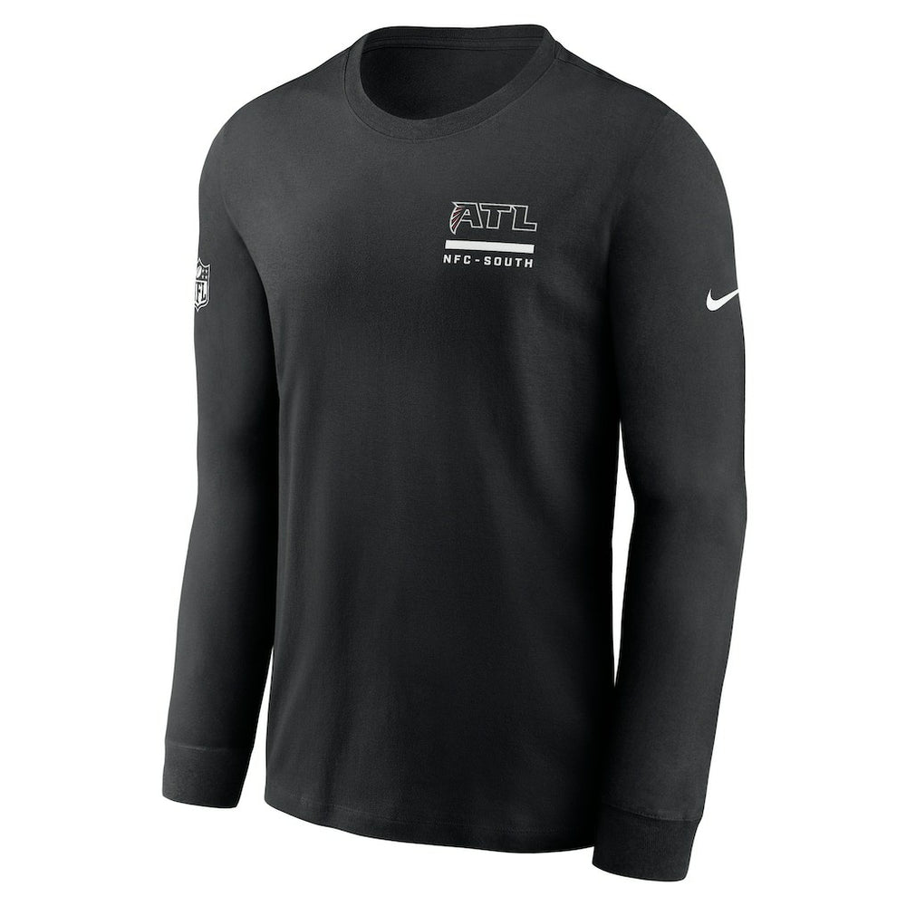 Atlanta Falcons Sideline Dri-FIT Long Sleeve T-Shirt Black
