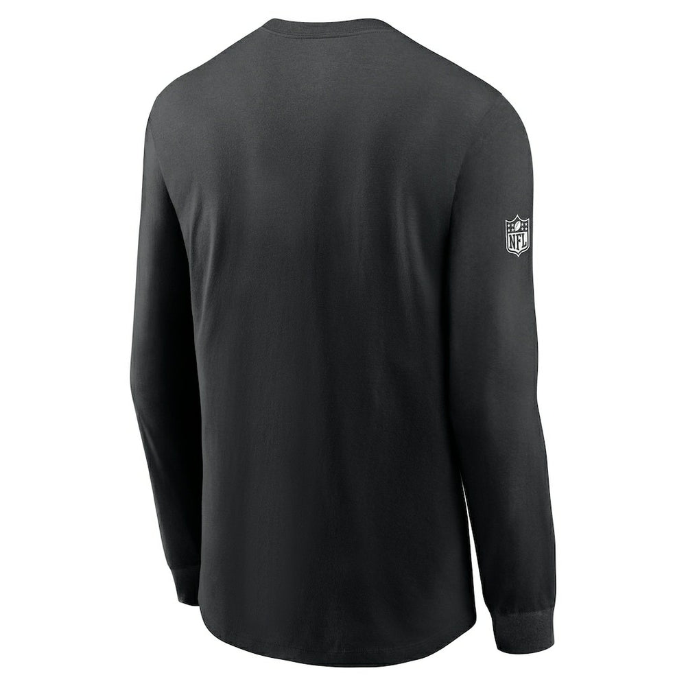 Atlanta Falcons Sideline Dri-FIT Long Sleeve T-Shirt Black