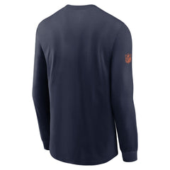 Denver Broncos Sideline Dri-FIT Long Sleeve T-Shirt Navy
