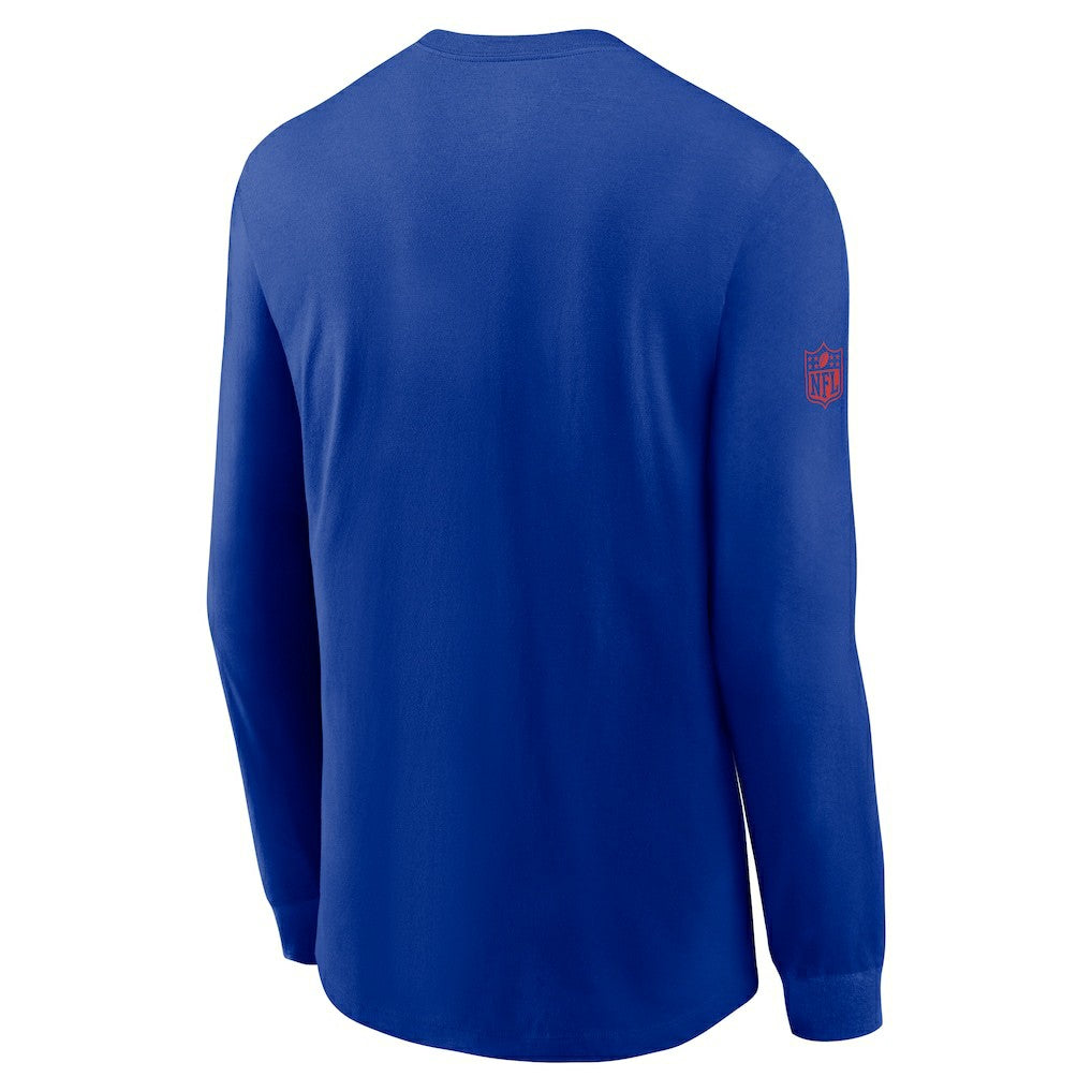 Buffalo Bills Sideline Dri-FIT Long Sleeve T-Shirt Royal