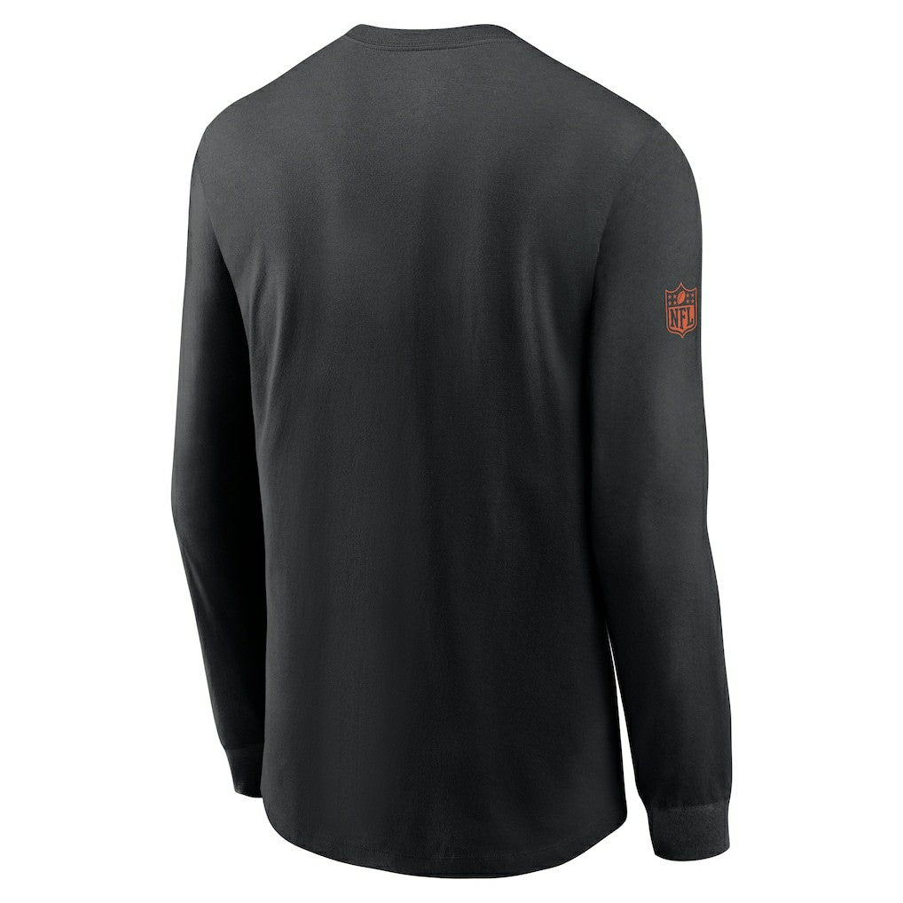 Cincinnati Bengals Sideline Dri-FIT Long Sleeve T-Shirt Black