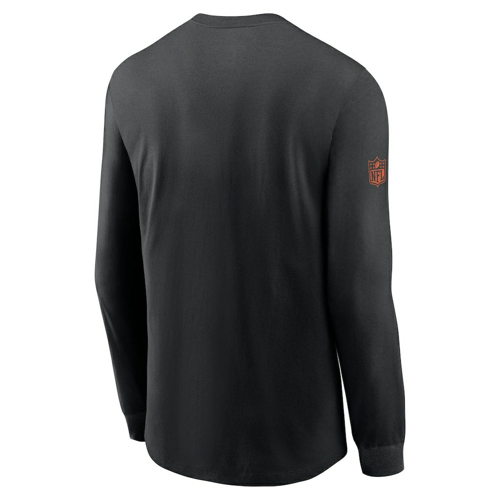 Cincinnati Bengals Sideline Dri-FIT Long Sleeve T-Shirt Black