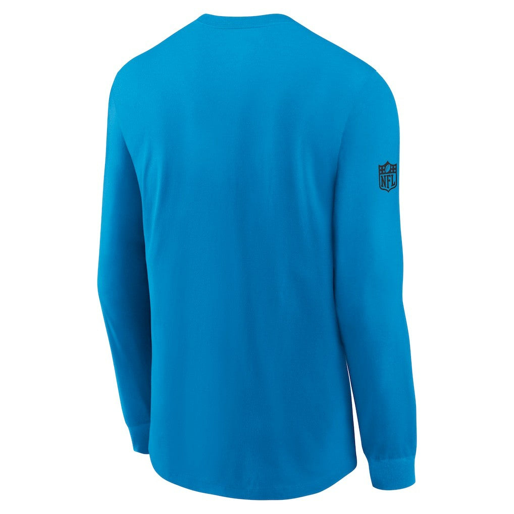 Carolina Panthers Sideline Dri-FIT Long Sleeve T-Shirt Blue