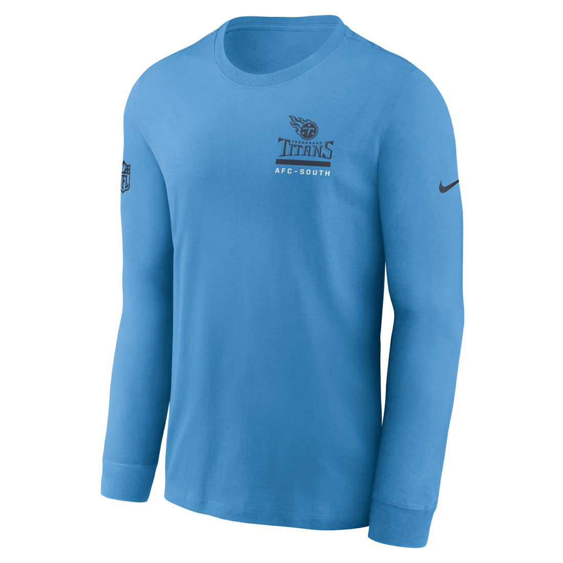 Tennessee Titans Sideline Dri-FIT Long Sleeve T-Shirt Light Blue