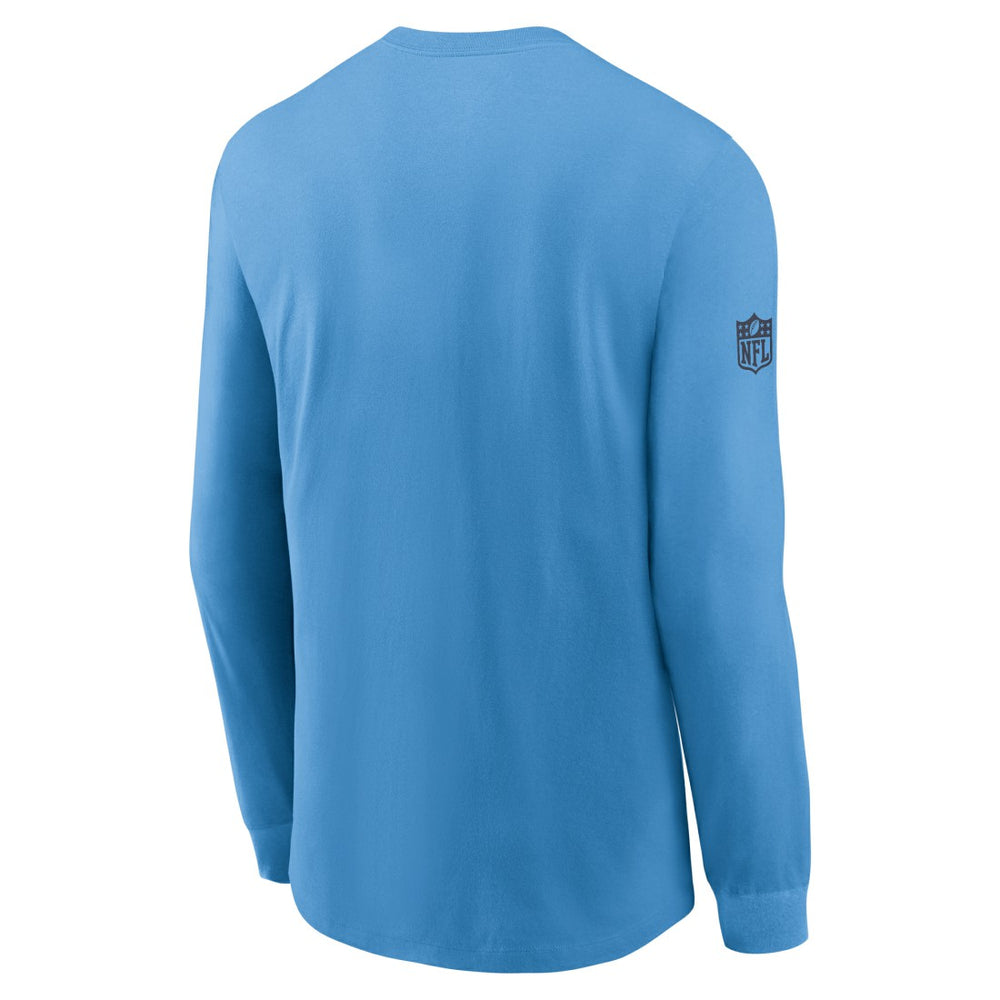 Tennessee Titans Sideline Dri-FIT Long Sleeve T-Shirt Light Blue