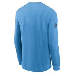 Tennessee Titans Sideline Dri-FIT Long Sleeve T-Shirt Light Blue