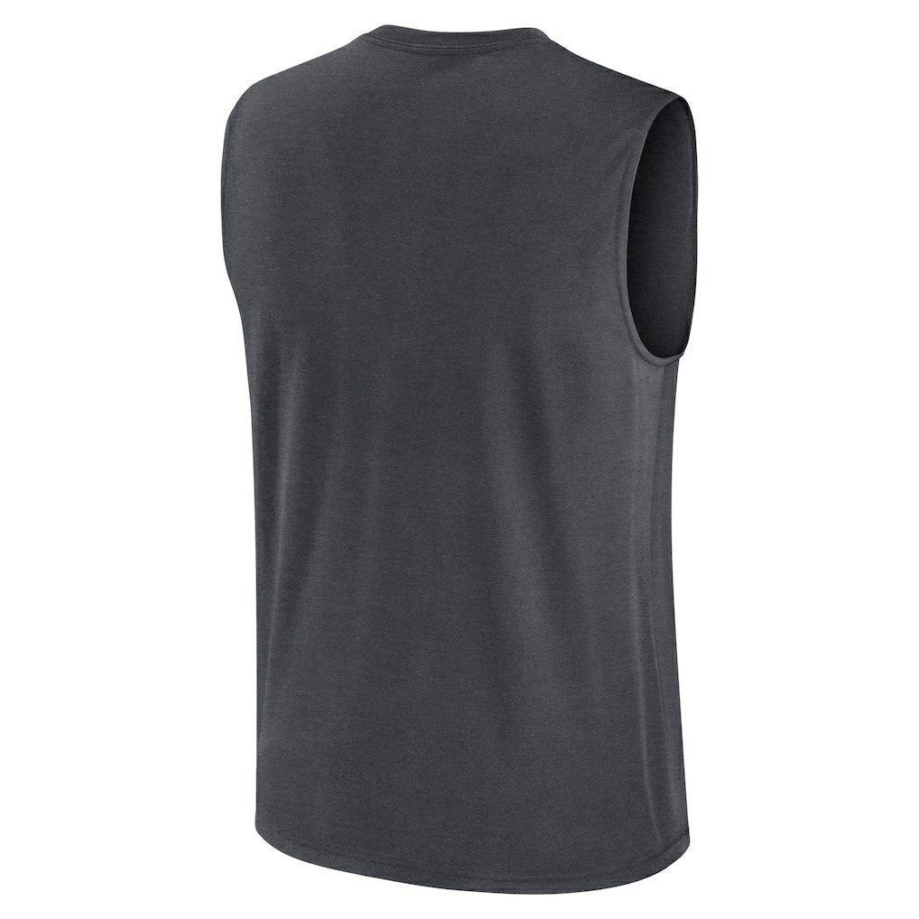 New York Jets Primetime Legend Dri-FIT Muscle Tank Top Charcoal