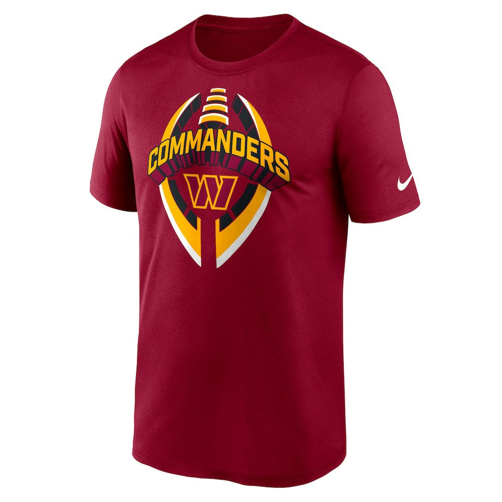 Washington Commanders Legend Icon Performance T-Shirt Burgundy
