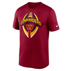 Washington Commanders Legend Icon Performance T-Shirt Burgundy