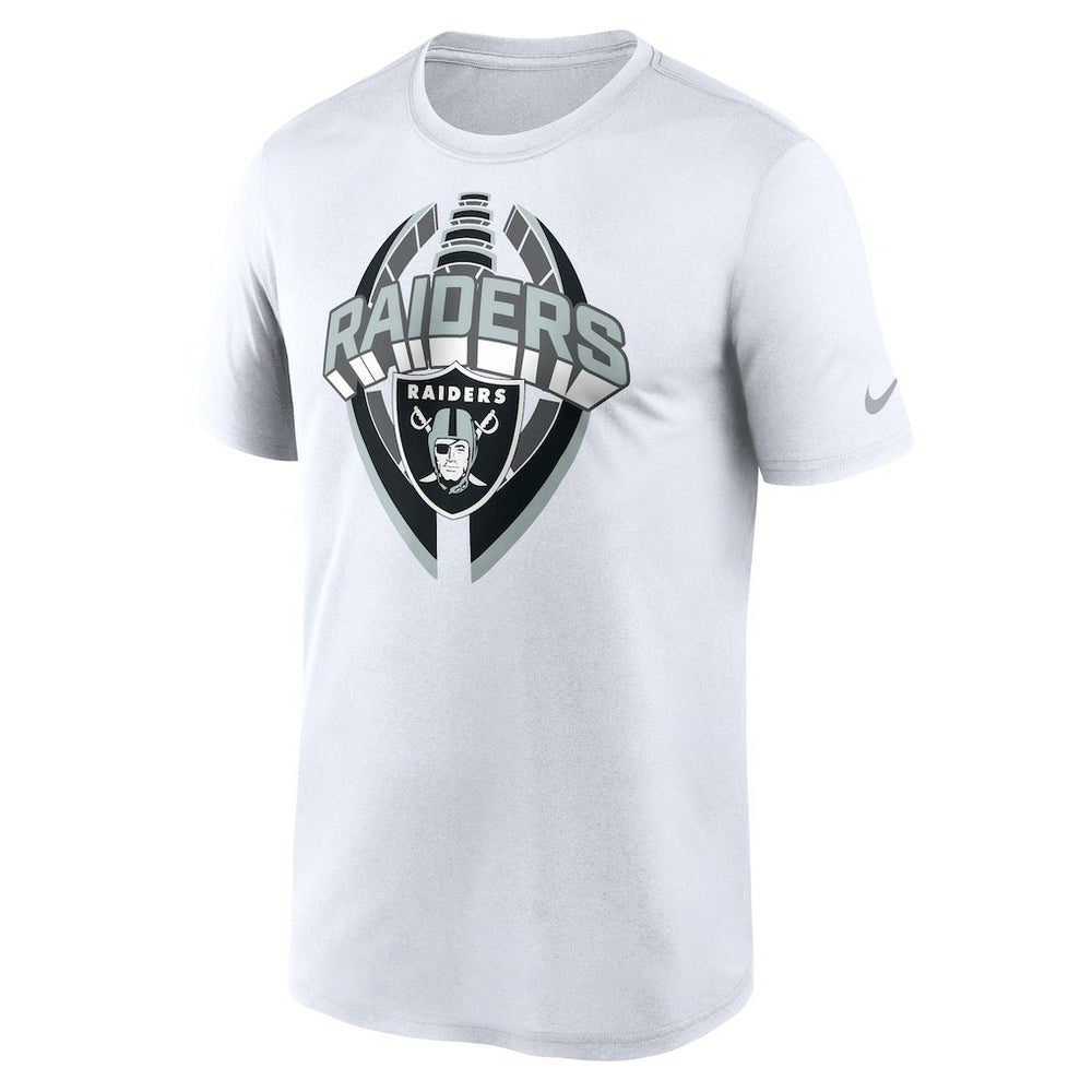 Las Vegas Raiders Legend Icon Performance T-Shirt White