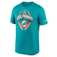 Miami Dolphins Legend Icon Performance T-Shirt Aqua