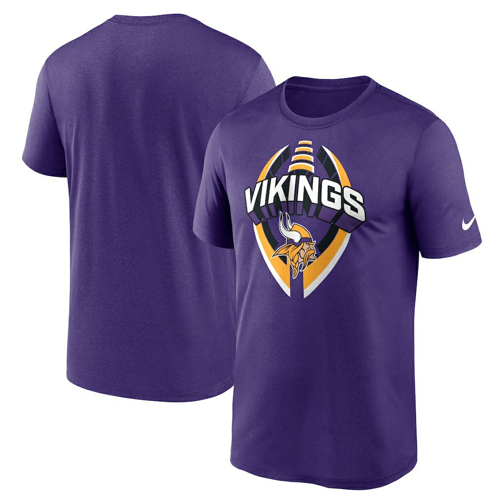 Minnesota Vikings Legend Icon Performance T-Shirt Purple