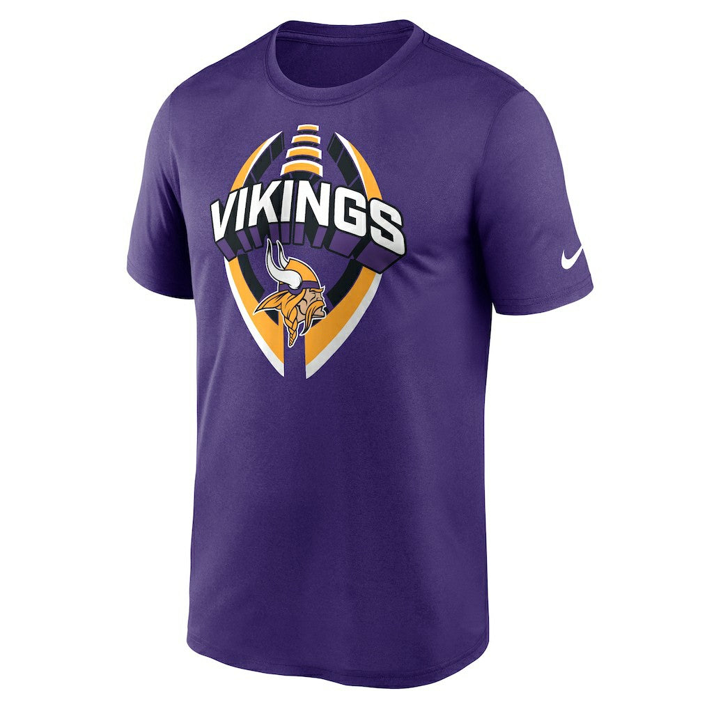 Minnesota Vikings Legend Icon Performance T-Shirt Purple