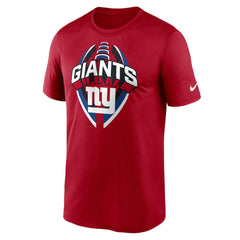 New York Giants Legend Icon Performance T-Shirt Red