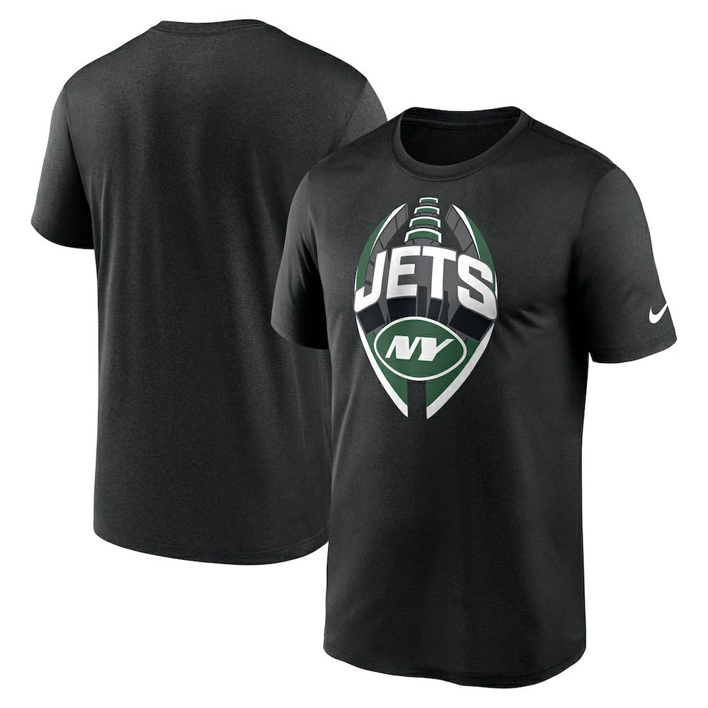 New York Jets Legend Icon Performance T-Shirt Black