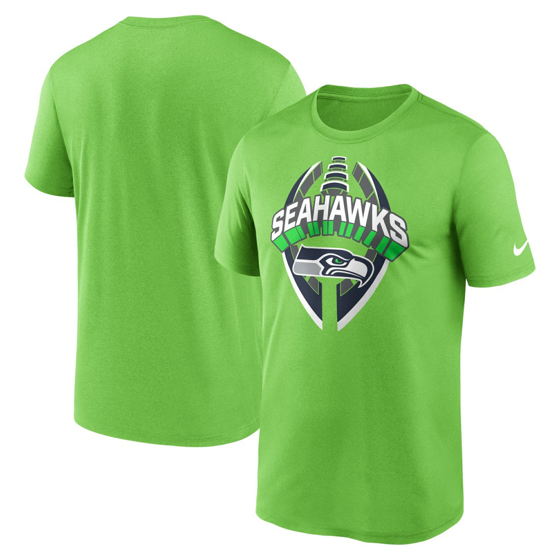 Seattle Seahawks Legend Icon Performance T-Shirt Neon Green