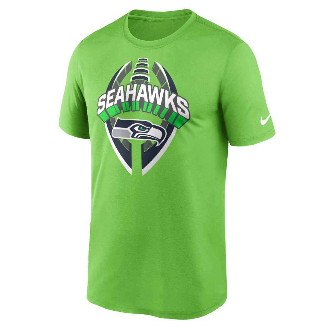 Seattle Seahawks Legend Icon Performance T-Shirt Neon Green