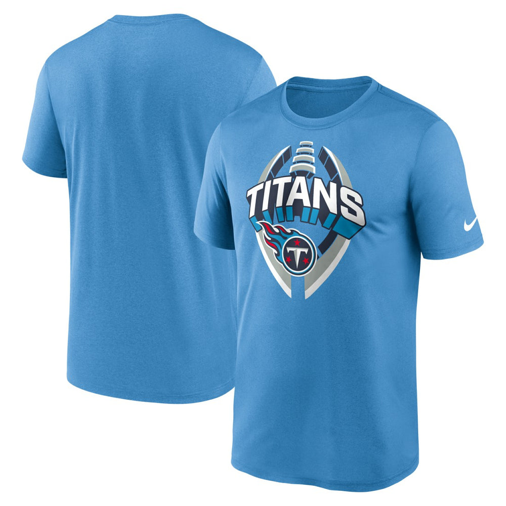 Tennessee Titans Legend Icon Performance T-Shirt Light Blue