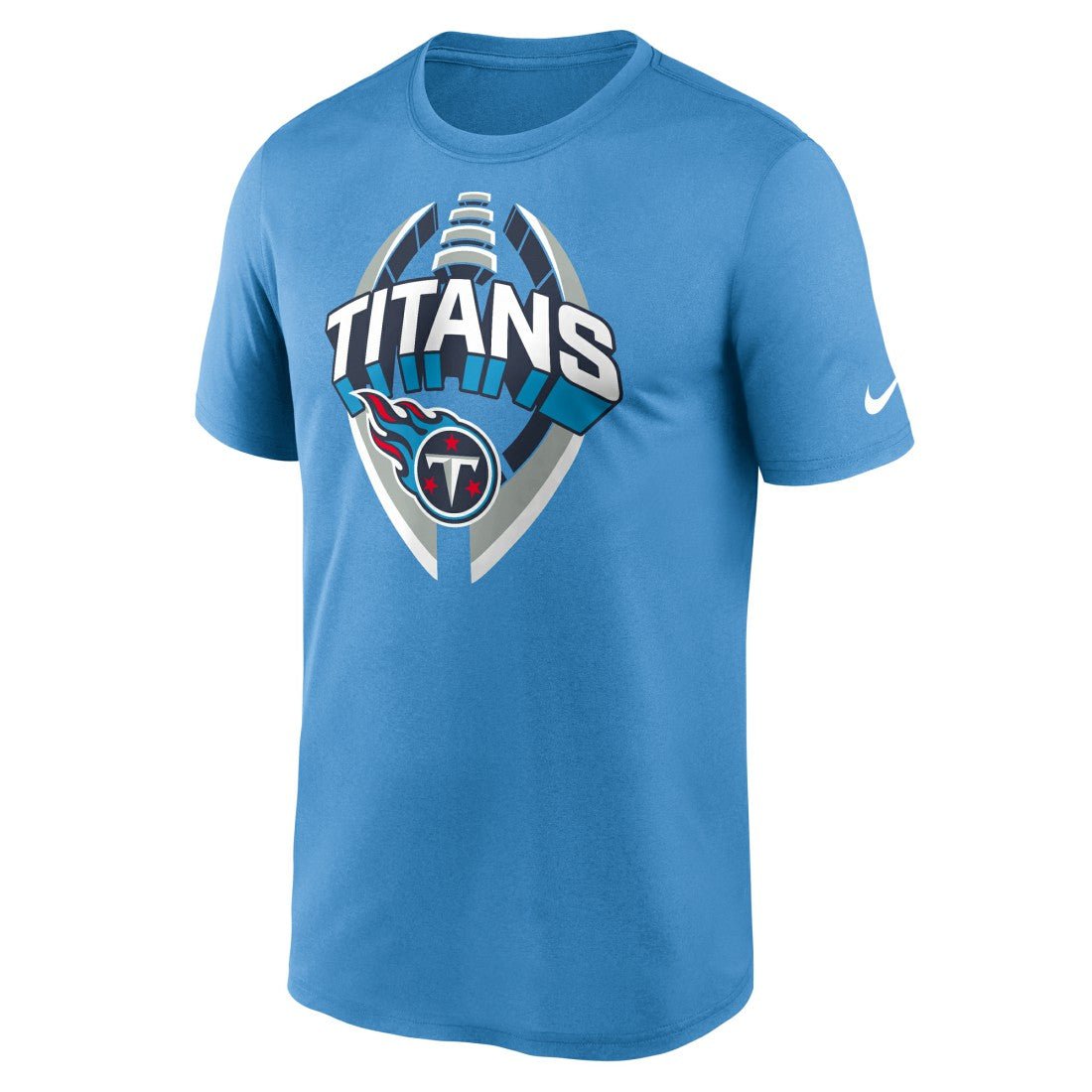 Tennessee Titans Legend Icon Performance T-Shirt Light Blue