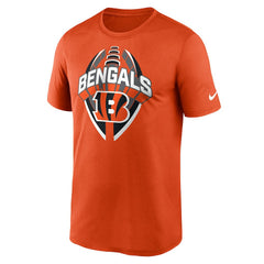 Cincinnati Bengals Legend Icon Performance T-Shirt Orange