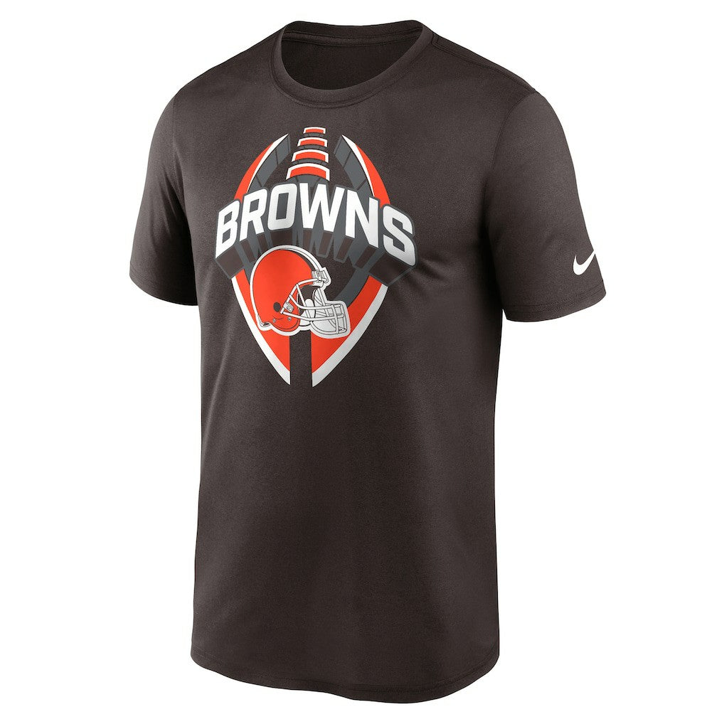 Cleveland Browns Legend Icon Performance T-Shirt Brown