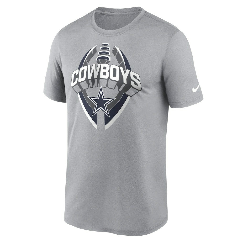 Dallas Cowboys Legend Icon Performance T-Shirt Silver