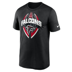 Atlanta Falcons Legend Icon Performance T-Shirt Black