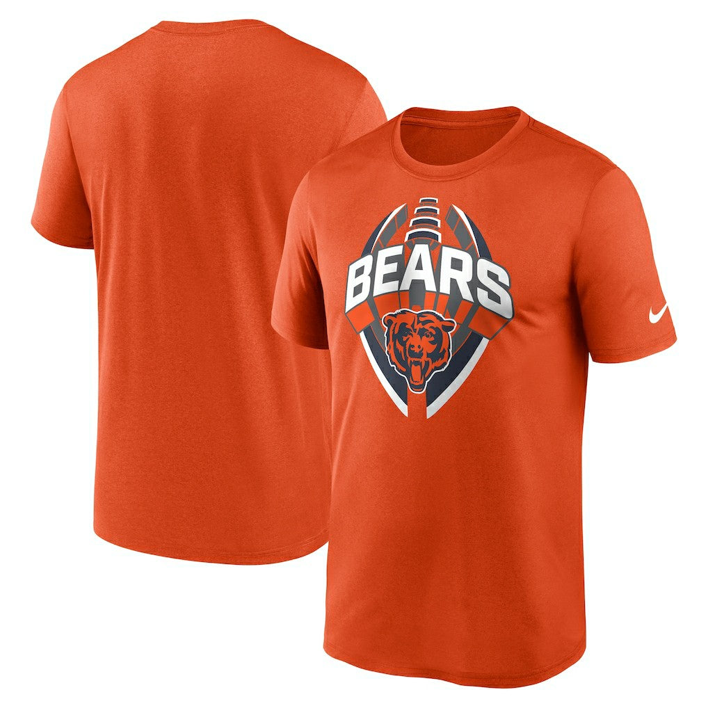 Chicago Bears Legend Icon Performance T-Shirt Orange