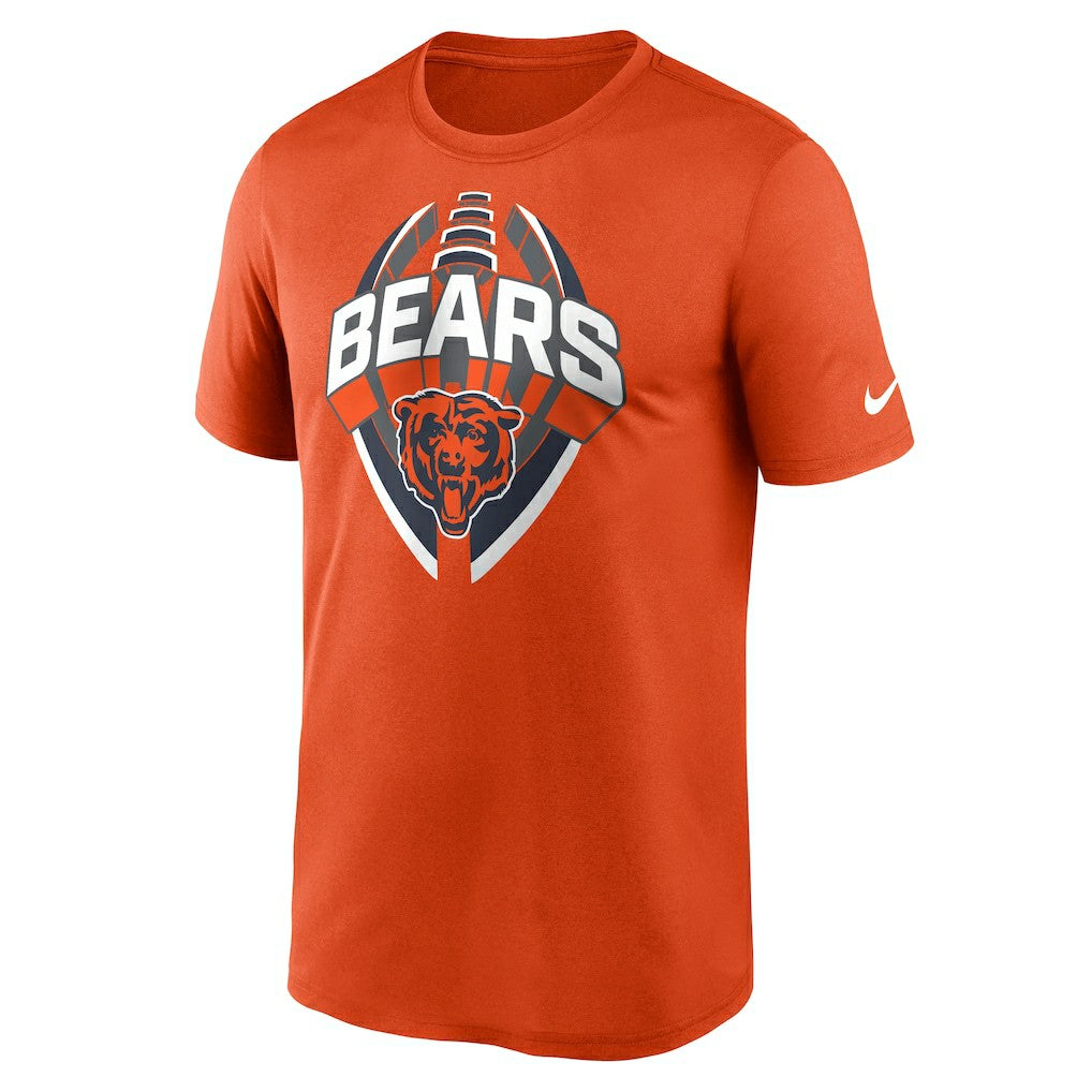 Chicago Bears Legend Icon Performance T-Shirt Orange