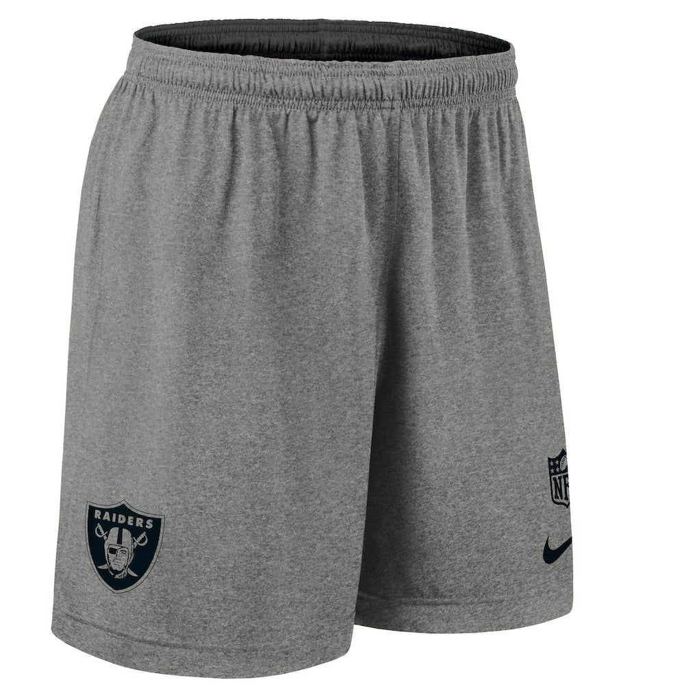 Las Vegas Raiders Sideline Reversible Dri-FIT Shorts Black
