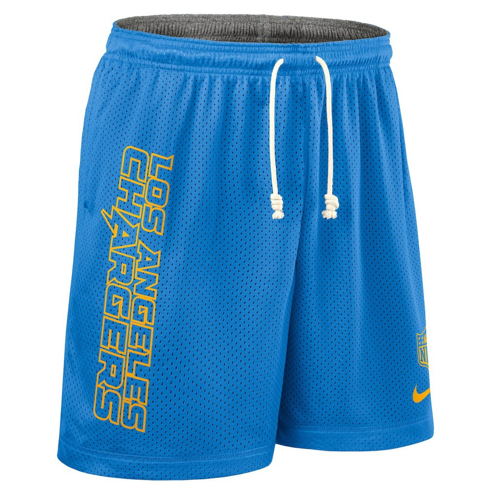 Los Angeles Chargers Sideline Reversible Dri-FIT Shorts Powder Blue