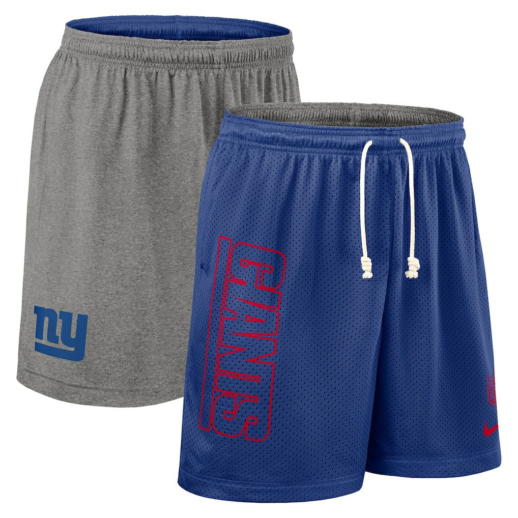 New York Giants Sideline Reversible Dri-FIT Shorts Royal