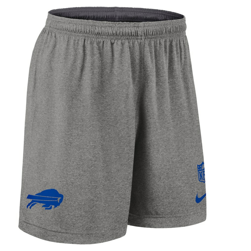 Buffalo Bills Sideline Reversible Dri-FIT Shorts Gray