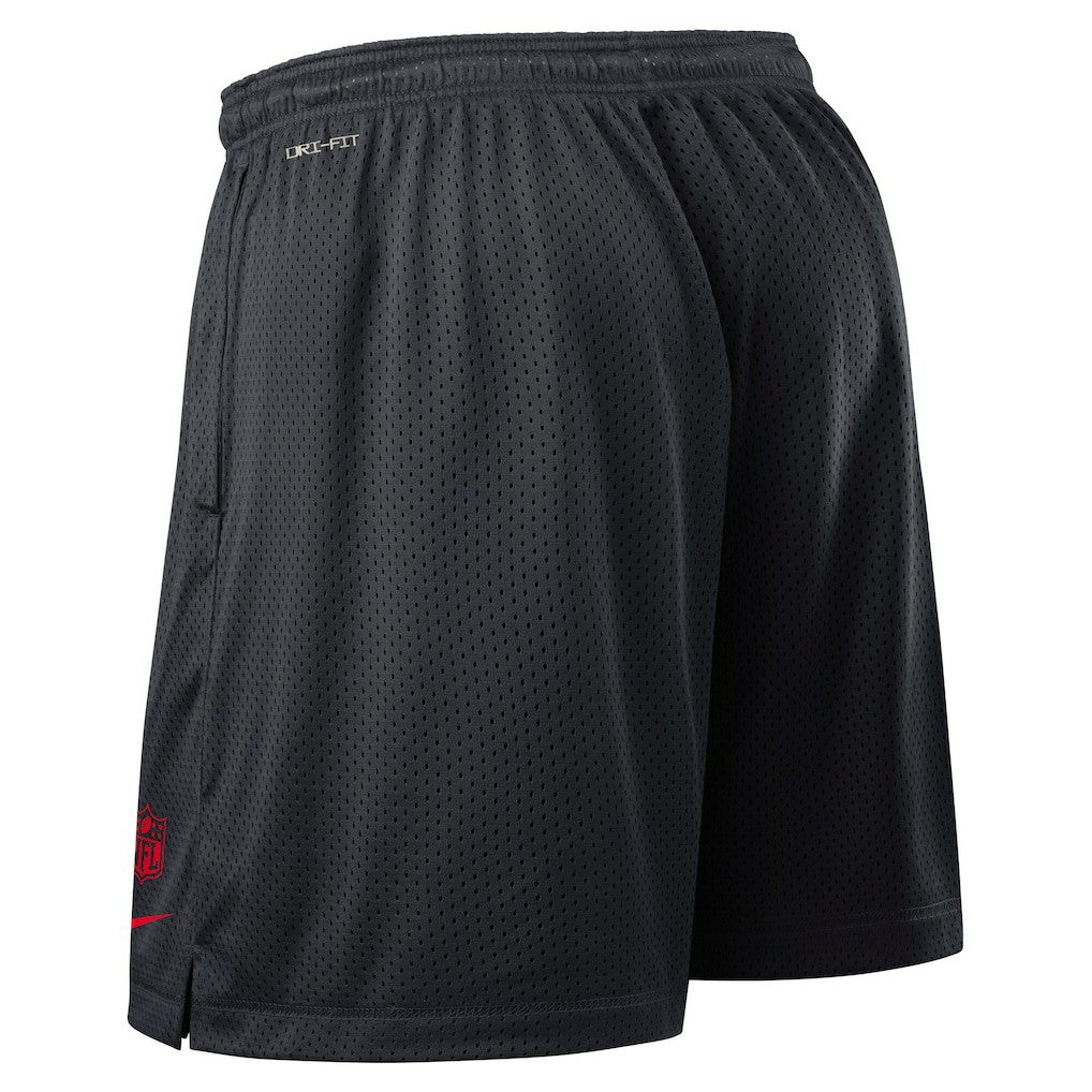 Houston Texans Sideline Reversible Dri-FIT Shorts Navy