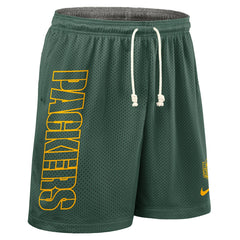 Green Bay Packers Sideline Reversible Dri-FIT Shorts Green