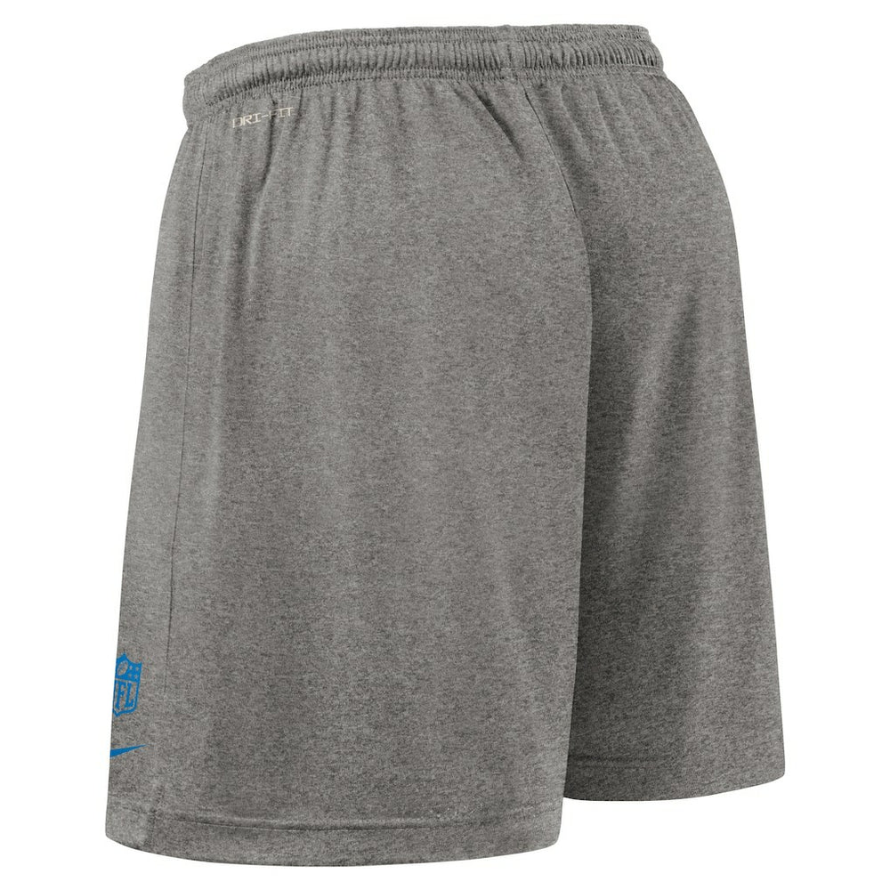 Detroit Lions Sideline Reversible Dri-FIT Shorts Gray