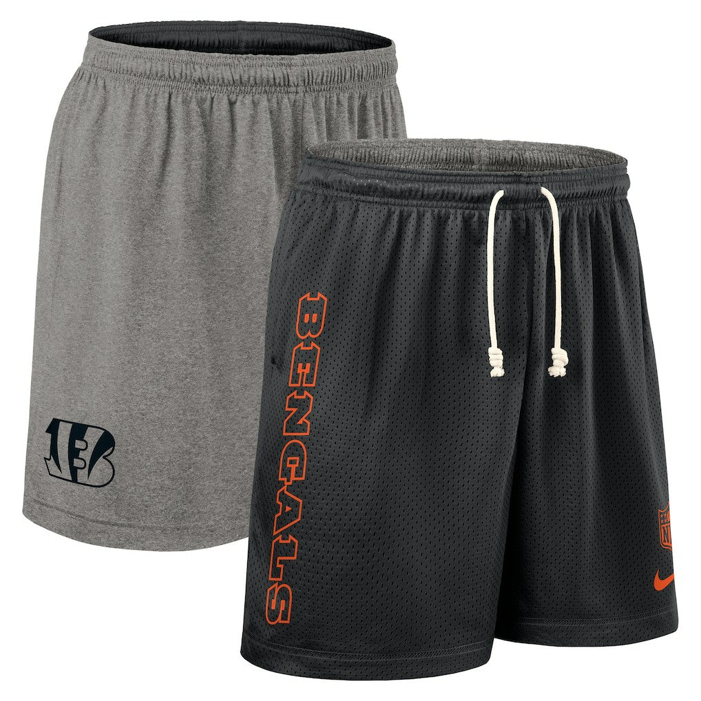 Cincinnati Bengals Sideline Reversible Dri-FIT Shorts Black