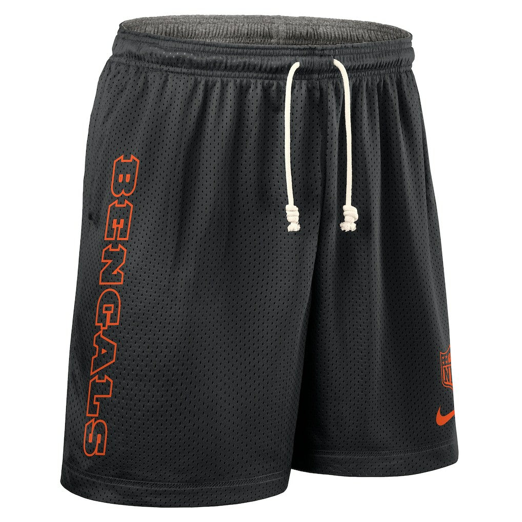 Cincinnati Bengals Sideline Reversible Dri-FIT Shorts Black
