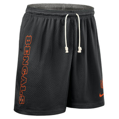 Cincinnati Bengals Sideline Reversible Dri-FIT Shorts Black