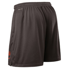 Cleveland Browns Sideline Reversible Dri-FIT Shorts Brown