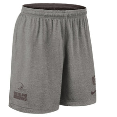 Cleveland Browns Sideline Reversible Dri-FIT Shorts Brown