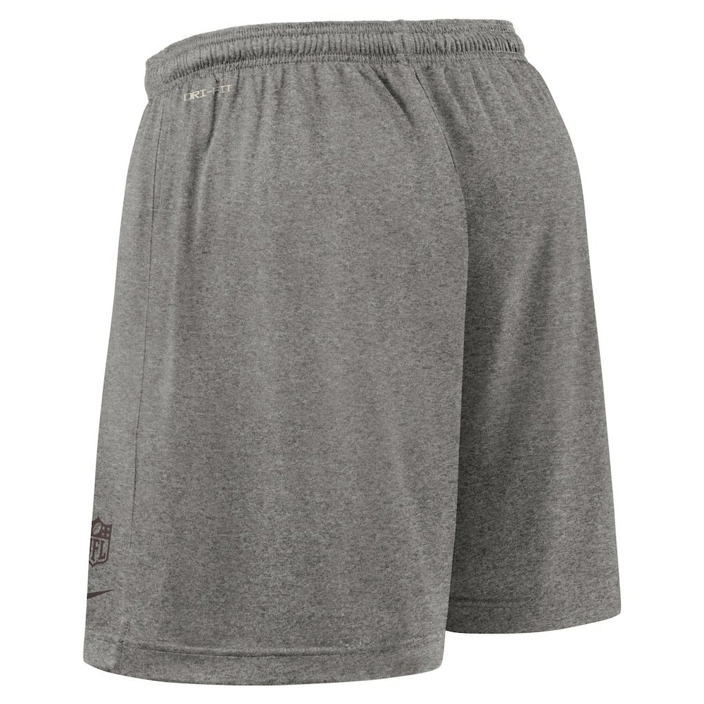 Cleveland Browns Sideline Reversible Dri-FIT Shorts Brown